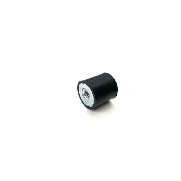 Fairchild Industries Rubber vibration isolator mount, female to female, metric, Natural Rubber 50A, Zinc-plated steel RVI1002-FF50 - main